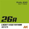 AK Interactive AK1579 Dual Exo 26A- Light Vegetation - akril makett festék