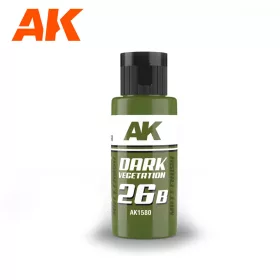   AK Interactive AK1580 Dual Exo 26B - Dark Vegetation - akril makett festék