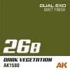 AK Interactive AK1580 Dual Exo 26B - Dark Vegetation - akril makett festék