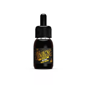   AK Interactive AK16001 Wood Brown - akril tintafesték makettezéshez, 30 ml