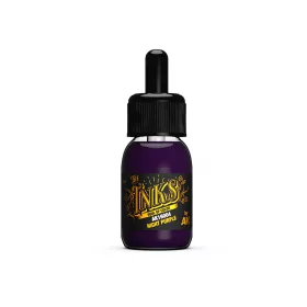   AK Interactive AK16004 Night Purple - akril tintafesték makettezéshez, 30 ml