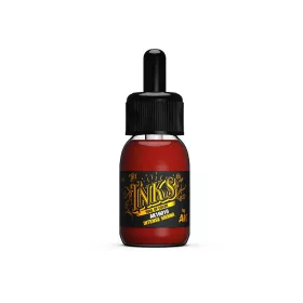   AK Interactive AK16010 Intense Sienna - akril tintafesték makettezéshez, 30 ml