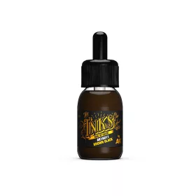   AK Interactive AK16011 Brown Black - akril tintafesték makettezéshez, 30 ml