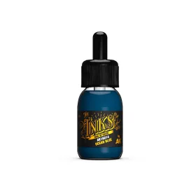   AK Interactive AK16014 Ocean Blue - akril tintafesték makettezéshez, 30 ml