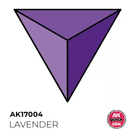  AK Interactive AK17004 LAVENDER - QUICK GEN akril makett festék