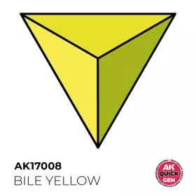   AK Interactive AK17008 BILE YELLOW - QUICK GEN akril makett festék