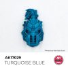 AK Interactive AK17029 TURQUOISE BLUE - QUICK GEN akril makett festék