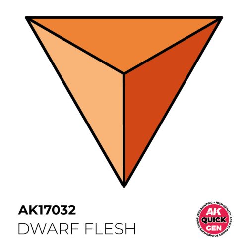 AK Interactive AK17032 DWARF FLESH - QUICK GEN akril makett festék