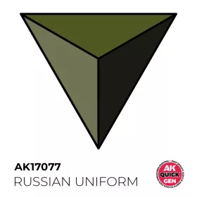   AK Interactive AK17077 RUSSIAN UNIFORM - QUICK GEN akril makett festék