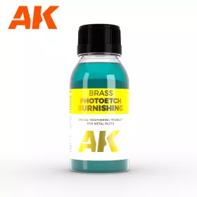   AK Interactive AK174 BRUSH PHOTOETCHE BURNISHING - Fotómaratott részek pácoló folyadék