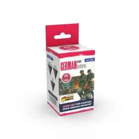   AK Interactive AK17501 GERMAN WWII UNIFORMS - QUICK GEN SET akril makett festék készlet