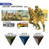 AK Interactive AK17504 SOVIET WWII UNIFORMS - QUICK GEN SET akril makett festék készlet