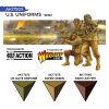 AK Interactive AK17505 U.S. WWII UNIFORMS - QUICK GEN SET akril makett festék készlet
