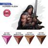 AK Interactive AK17506 HUMAN FLESH - QUICK GEN SET akril makett festék készlet