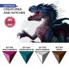 AK Interactive AK17520 CREATURES AND WITCHES - QUICK GEN SET - QUICK GEN SET akril makett festék készlet