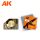 AK Interactive AK202 LENS AMBER 1mm - Üveglencse fényszórókhoz - borostyánsárga