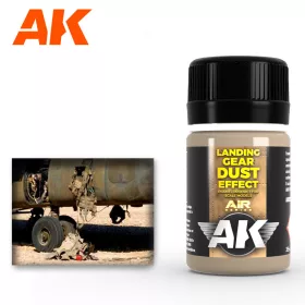  AK Interactive AK2031 LANDING GEAR DUST - Repülőgép futómű por effekt