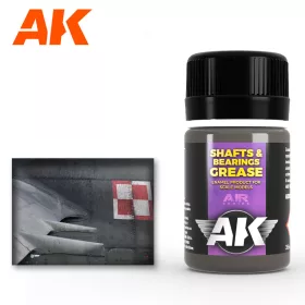   AK Interactive AK2032 GREASE SHAFTS & BEARINGS - Kenőzsír effekt makettezéshez