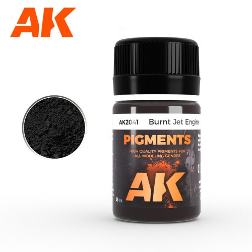 AK Interactive AK2041 BURNT JET ENGINE PIGMENT - Pigmentpor