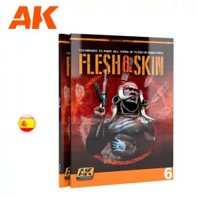   AK Interactive AK242 CARNES Y PIELES (AK LEARNING SERIES Nº6) Spanish - kiadvány makettezéshez