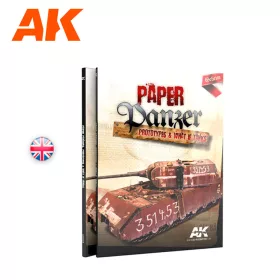   AK Interactive AK246 PAPER PANZER, PROTOTYPES & WHAT IF TANKS (English) - kiadvány makettezéshez
