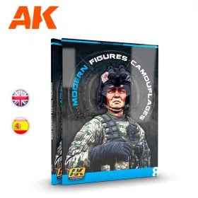   AK Interactive AK247 MODERN FIGURES COMOUFLAGES (AK LERNING SERIES Nº 8) (English) - kiadvány makettezéshez