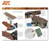AK Interactive AK256 AK LEARNING 9 GUIDE TO MAKE BUILDINGS IN DIORAMAS English - Kiadvány makettezéshez