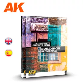   AK Interactive AK257 AK LEARNING 9 COMO HACER EDIFICIOS EN DIORAMAS (Spanish) - kiadvány makettezéshez