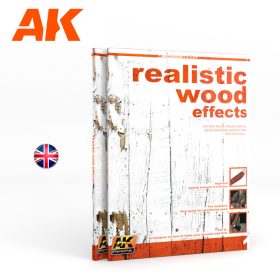   AK Interactive AK259 REALISTIC WOOD EFFECTS (AK LEARNING SERIES Nº1) English - kiadvány makettezéshez