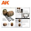 AK Interactive AK259 REALISTIC WOOD EFFECTS (AK LEARNING SERIES Nº1) English - kiadvány makettezéshez