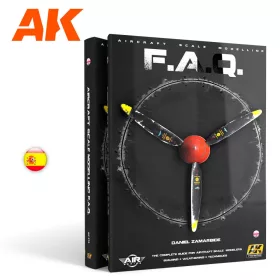   AK Interactive AK277 AIRCRAFT SCALE MODELLING F.A.Q. (Spanish) - kiadvány makettezéshez
