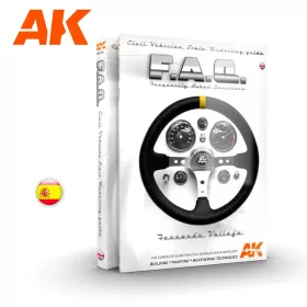   AK Interactive AK283 CIVIL VEHICLES SCALE MODELLING F.A.Q (Spanish) - kiadvány makettezéshez