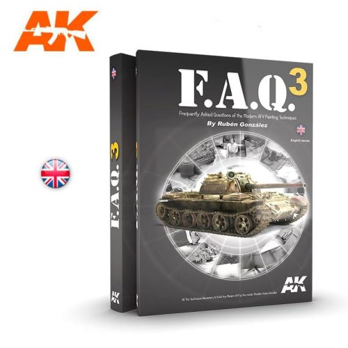 AK Interactive AK288 FAQ3 Military Vehicles (English) - kiadvány makettezéshez