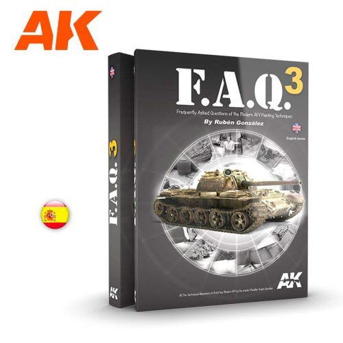 AK Interactive AK289 FAQ3 Vehículos Militares (Spanish) - kiadvány makettezéshez