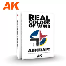   AK Interactive AK290 REAL COLORS OF WWII AIRCRAFT (English) - kiadvány makettezéshez