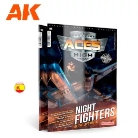   AK Interactive AK2901 Issue 1. A.H. CAZAS NOCTURNOS (Spanish) - kiadvány makettezéshez