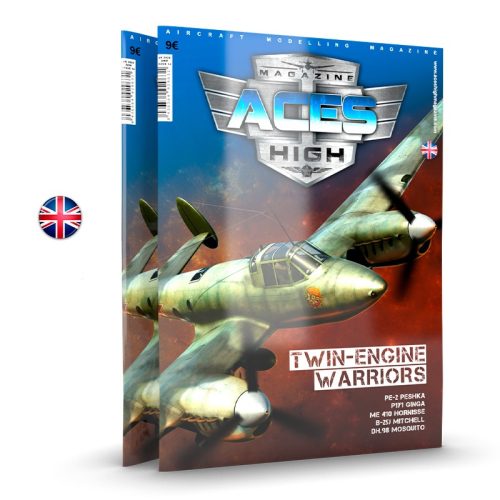 AK Interactive AK2929 Issue 14. A.H. TWIN WARRIORS - English - kiadvány makettezéshez