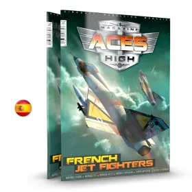   AK Interactive AK2932 Issue 15. FRENCH JET FIGHTERS - Spanish - kiadvány makettezéshez