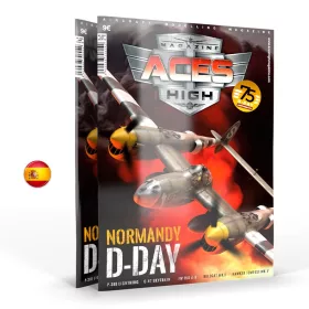   AK Interactive AK2934 Issue 16. NORMANDY D-DAY - Spanish - kiadvány makettezéshez