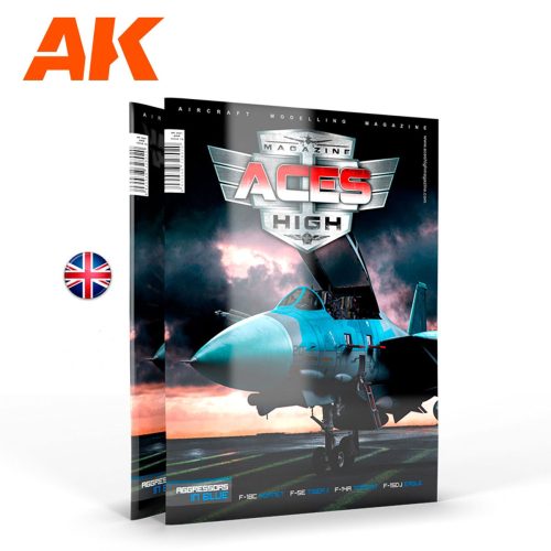 AK Interactive AK2941 Issue 19. Agressors in Blue (English) kiadvány makettezéshez