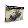 AK Interactive AK35002 FJ43 PICKUP WITH DSHKM 1/35 makett