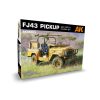 AK Interactive AK35003 FJ43 Pickup With SPG-9 Recoilless Gun 1/35 makett