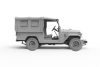 AK Interactive AK35004 FJ43 SUV WITH SOFT TOP IDF & LAF 1/35 makett