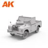 AK Interactive AK35012 LAND ROVER 88 SERIES IIA ROVER 8 1/35 makett