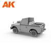 AK Interactive AK35012 LAND ROVER 88 SERIES IIA ROVER 8 1/35 makett