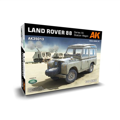 AK Interactive AK35013 LAND ROVER 88 SERIES IIA STATION WAGON 1/35 makett