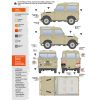 AK Interactive AK35013 LAND ROVER 88 SERIES IIA STATION WAGON 1/35 makett