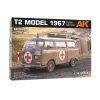 AK Interactive AK35023 VW T2 MODEL 1967 PUBLIC SERVICE 1/35 1/35 makett