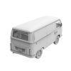 AK Interactive AK35025 VW T2 MODEL 1972 COMMERCIAL VAN 1/35 makett