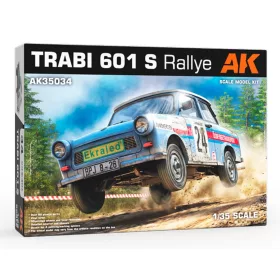 AK Interactive AK35034 TRABANT 601 S RALLY 1/35 autó makett